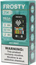 Vape Descartável Frosty Mega HD Icy Mint - 25000 Puffs