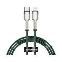 Cable Baseus CATLJK-A06 USB-C A Lightning 1M Verde