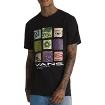 Vans Remera Cluster 66 s VN000HFQBLK (T) L Negro