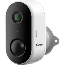 Câmera IP Sieco S46 Wifi - Branco/Preto