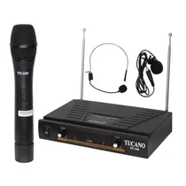 Microfone Tucano Sem Fio 3 Em 1 110V