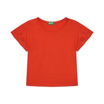 Blusa Infantil Benetton 3P4ZC10I4 3T5