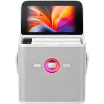 Speaker Joog Shell S3 7” 80W RMS/Wi-Fi 5G/Bateria 35WH 2 Microfone Branco