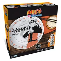 Abystyle Gift Set Of 4 Plates Naruto Shippuden 03431