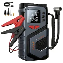 Kit Arrancador de Carro e Compressor de Ar Tucano TC-H06-1 - 4 Em 1 - Bivolt - Preto