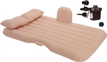 Colchão Inflável para Cama de Carro com Bomba Elétrica de 12V - ML-4196