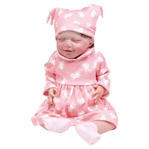Boneca Bebe Reborn Menina 8802-3 de Silicone com Acessórios Varios