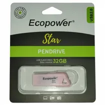 Ecopower Pendrive Star 32GB Rosa