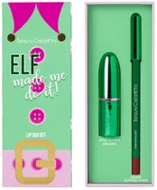 Kit Batom + Lápis para Boca Beauty Creations Elf Made Me do It Lip Duo