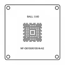 Bga Stencil PC NFG-6100/6150-N-A2 B-0.60