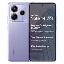 Smartphone Xiaomi Redmi Note 14 5G Global 512GB 12GB Ram Dual Sim Tela 6.67" - Roxo (Lacre Pequeno)