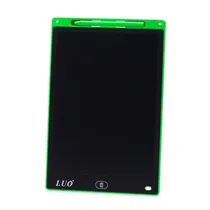 Painel de Escritura Tablet Luo LCD 12 Pulegadas LU-A61 Digital Gráfico Eletrônico Portátil Placa de Desenho Manuscrito Pad para Crianças Adultos Casa Escola Escritório - Verde