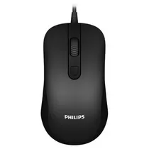 Mouse Philips M213 Wired USB 1600DPI Preto