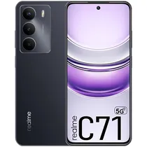 Celular Realme C71 5G RMX3943 NFC Dual Sim de 256GB/8GB Ram de 6.67" 50MP/8MP - Carbon Black (Anatel)
