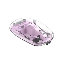 Mouse Sem Fio Xo M12 Transparente BT/2.4G (300MAH) – Lilás
