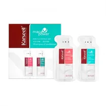 Kit Capilar Karseell Maca Power Shampoo + Condicionador Sachet 10ML 48PCS