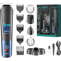 Barbeador VGR V-108 Barba/Cabelo 10 Em 1/LCD