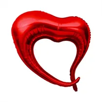 Balao para Festas Coracao YSBLD31 Vermelho