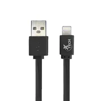 Cable USB A Lightning Xtech XTG-236 On-The-Go 1M Negro  Cable USB A...