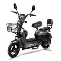 Motocicleta Elétrica Gicin Bike SK8 Max Speed Pro - 500W - 25KM/H - Cinza