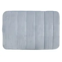Tapete para Banheiro Felpudo 45X70CM - Cinza