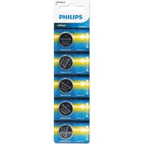 Pilha Botão Philips CR2016 - 5 Unidades