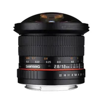 Lente Samyang Canon MF 12MM F2.8 Ef FF DSLR