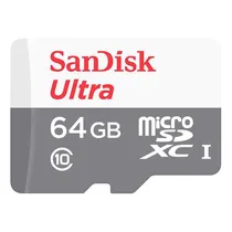 Memoria Micro SD Sandisk 64GB Classe 10