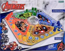 Jogo de Tabuleiro Ludo Marvel Avengers Ditoys - 1840
