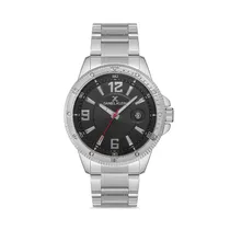 Relógio Analógico Masculino Daniel Klein Premium DK.1.12577-2 - Prata/Preto