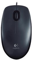 Mouse Logitech M-100 com Fio - Preto 910-001601