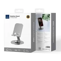 Suporte Giratório 360 Graus para Telefone de Mesa Wiwu ZM-014