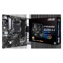 Placa Mãe Asus Prime A520M-A II Socket AM4 Chipset AMD A520 DDR4 Micro ATX