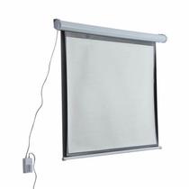 Pantalla Proy Microfins 80" Electrico 110V Con Transformador