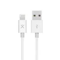 Cabo Xaea Qualy USB Macho A Lightning / 1M - Branco (MOD0075)