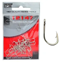 Anzol Marine Sports 12147 Nickel 08 com 50 Pçs