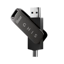 Pendrive de 256GB Ghis GHP256M2 USB-C para USB-A 3.0
