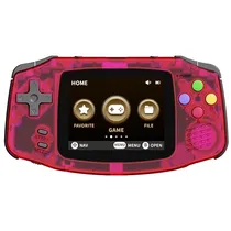 Console Portátil Powkiddy A30 32GB de 2.8" com 2.000 Jogos - Vermelho (Inglês/Chinês)