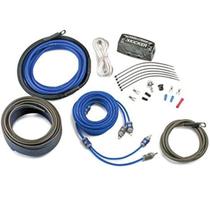 Kit de Cables para Amplificador 600W Kicker 46CK8 Cables/Fusible/C8/Rca