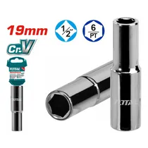 Soquete Hexagonal Total THTST12193L 1-2" 19MM