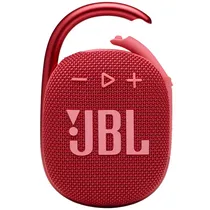 Speaker JBL Clip 4 - Bluetooth - 5W - À Prova D'Água - Vermelho