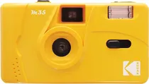 Câmera Kodak M35 Film Camera 31MM com Flash Yellow (Reutilizável)