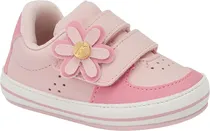 Tênis Infantil Klin Algodao Doce 448 - Rosa Claro/Rosa Doce