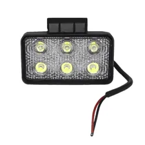 Farol de Milha LED Retangular - 6 LED