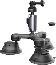 Suporte Ventosa de 3 Braços para Action Camera Pgytech P-GM-224