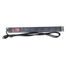 F. Rack Regua 15AMP 06 Tomadas 110V US Filtro de Linha