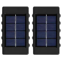 Lampada LED Satellite A-FL1010 Solar - Preto (Kit com 2)