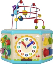 Cubo de Atividades 7 Em 1 Tooky Toy - TK261A (6 Pçs)