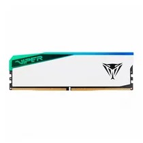 Mem DDR5 16GB 5200 Patriot Viper Elite 5 RGB White PVER516G52C36W