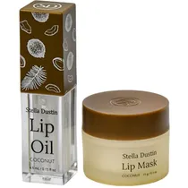 Kit Óleo + Mascarilla Labial Stella Dustin - Coconut  Kit Óleo + ...